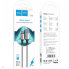 Кабель USB - Type-C серый 1 м Hoco X66